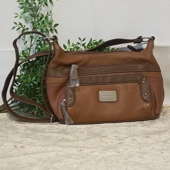 Stone mountain shoulder strap brown purse - Picture 1 of 7
